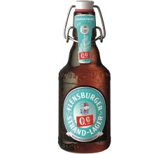 Flensburger Brau. E. Petersen GmbH & Co. KG. Flensburger Strand Lager 0,0%