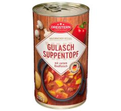 Dreistern Konserven Dreistern Gulaschsuppe mit Kartoffeln