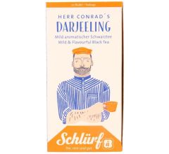 Berliner Kaffeerösterei Giest Schlürf Büdel Herr Conrads Darjeeling Bio