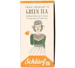 Berliner Kaffeerösterei Giest Schlürf Büdel Frau Folkerts Green Tea Bio