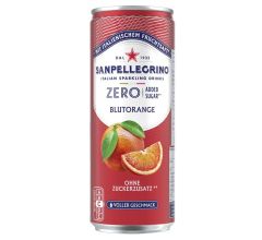 Nestlé Waters Deutschland GmbH SanPellegrino Zero Added Sugar Blutorange 12x0,33l