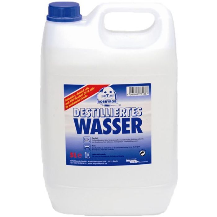 Destilliertes Wasser Robbyrob 5 l