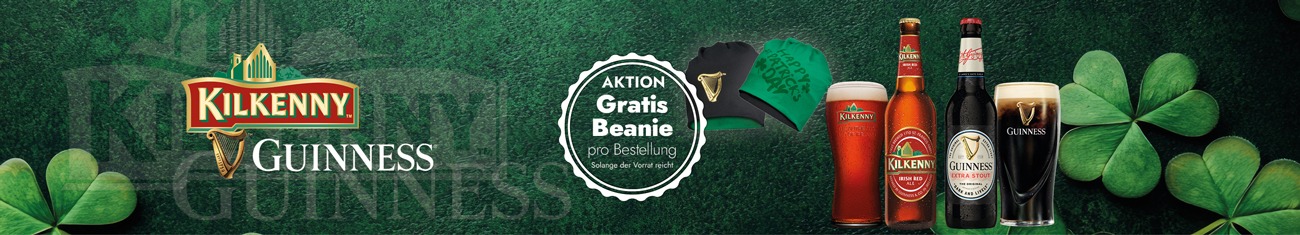 Aktion Guinness & Kilkenny bei HoffmannBringts
