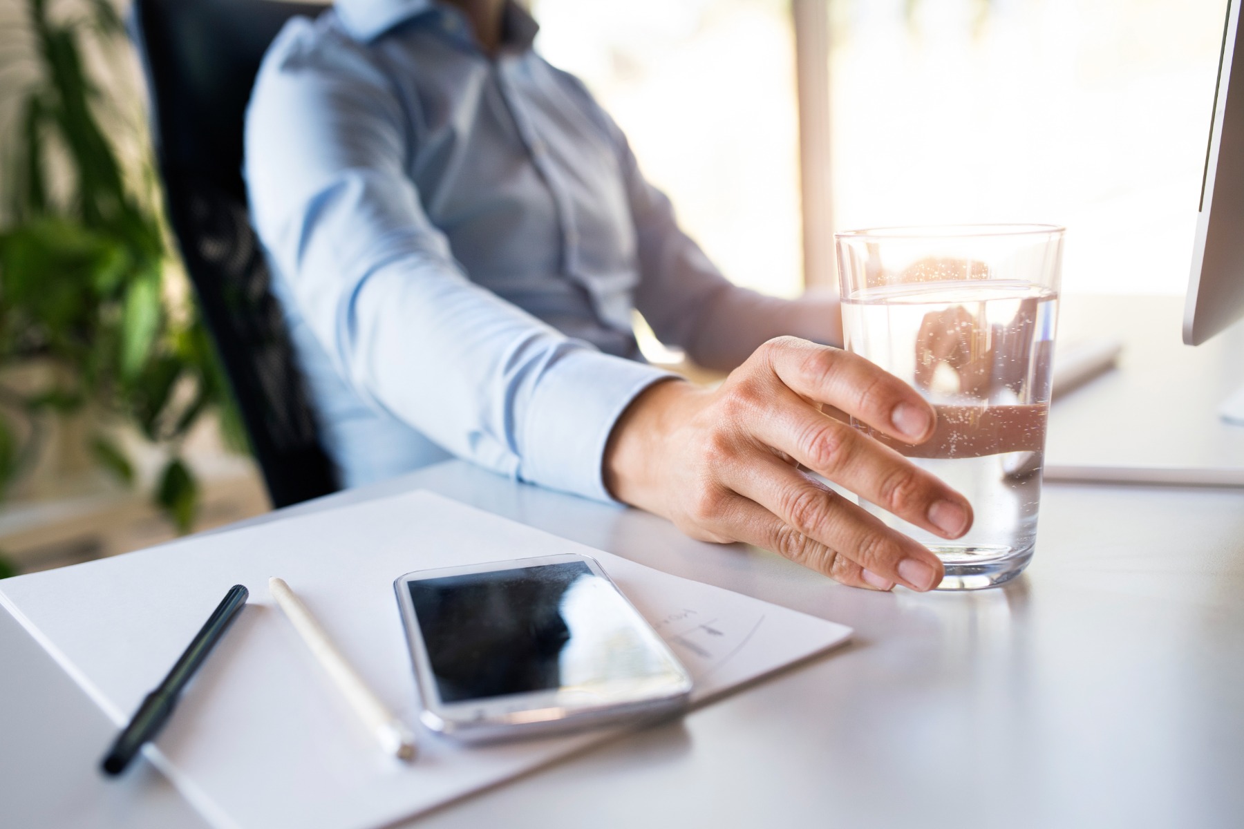 Wasser am Arbeitsplatz